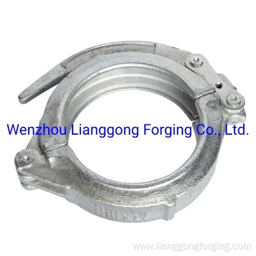 Customized Pipe Clamp Forging in Construction Machinery